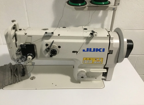 Juki DNU-1541 Single Needle walking foot with needle positioner (Setup with table, motor & stand)