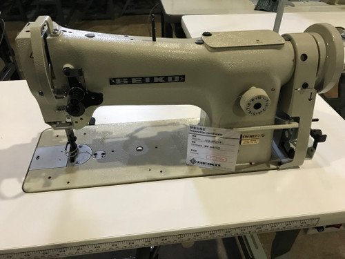 Seiko STH-8BLD-3  Single Needle, Unison Feed, Walking Foot (Setup with Table, Motor & Stand)