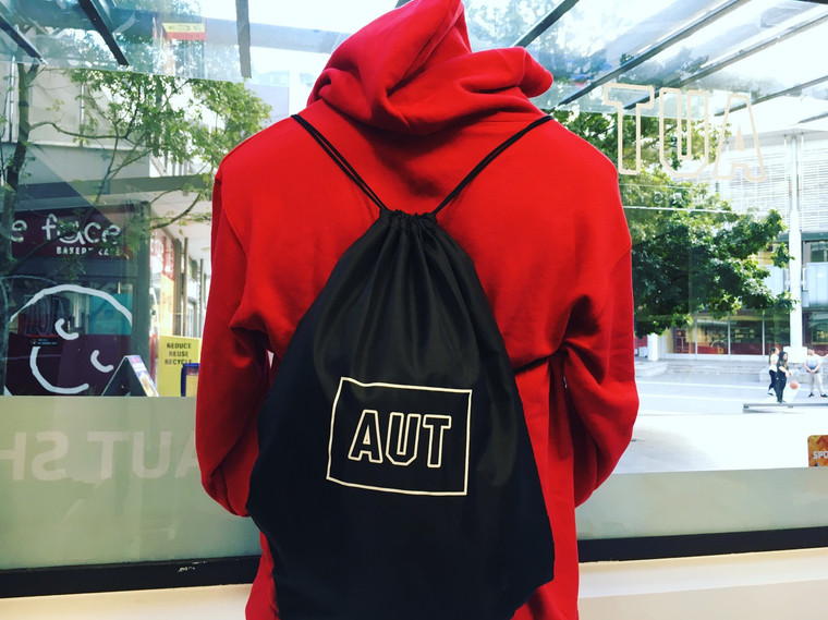 AUT Drawstring Bag