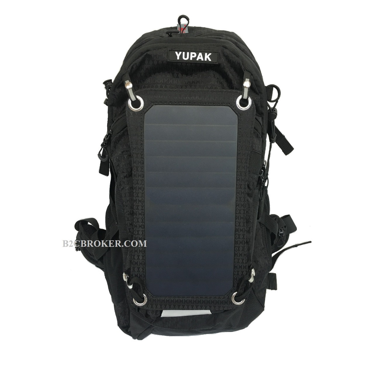 YUPAK Solar Powered Backpack with 7Watts Solar Panel & 10000 mAh Power Bank Toronto Canada