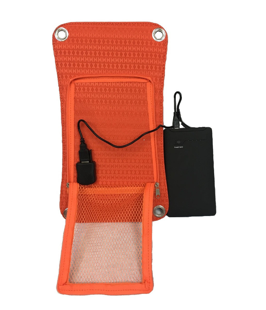 YUPAK Solar Powered Backpack with 7Watts Solar Panel & 10000 mAh Power