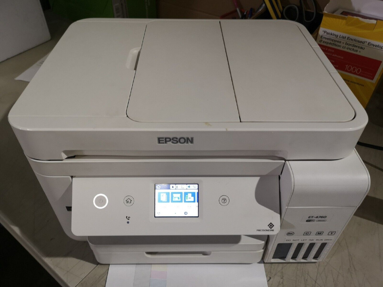 Epson ET4760 Printer (Page Counts 7613) Working Well
