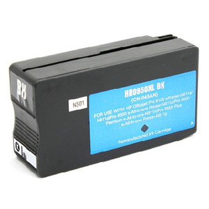 HP 950XL Remanufactured Black Ink Cartridge - High Yield HP 950XL Remanufactured Black Ink Cartridge - High Yield