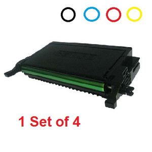 Remanufactured Toner Cartridge Compatible with Samsung CLT-508L (Set of 4) Remanufactured Toner Cartridge Compatible with Samsung CLT-508L (Set of 4)