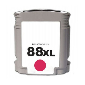 HP 88XL Remanufactured Magenta Ink Cartridge - High Yield (C9392AN) HP 88XL Remanufactured Magenta Ink Cartridge - High Yield (C9392AN)