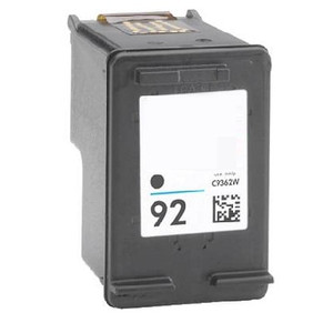 HP 92 Remanufactured Black Ink Cartridge (C9362W) HP 92 Remanufactured Black Ink Cartridge (C9362W)