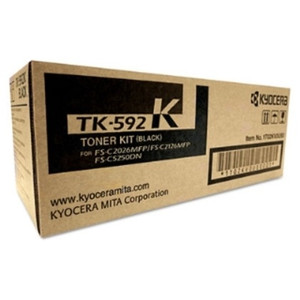 Kyocera-Mita TK592K OEM Black Toner Cartridge Kyocera-Mita TK592K OEM Black Toner Cartridge