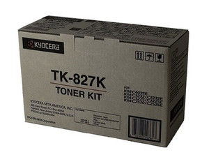 Kyocera-Mita TK827C OEM Cyan Toner Cartridge Kyocera-Mita TK827C OEM Cyan Toner Cartridge
