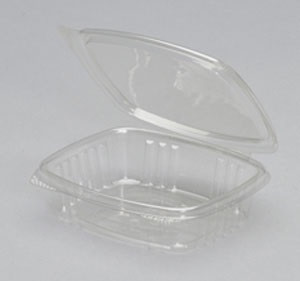 AD08 8 oz Hinged Deli Container (200 Pcs)