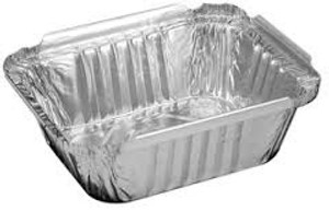 Foil Containers 1.5lb Shallw Oblng 6"x8", 30g Foil Containers 1.5lb Shallw Oblng 6"x8", 30g