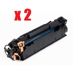 HP 85A CE285A New Compatible Black Toner Cartridge (1 pack of 2) HP 85A CE285A New Compatible Black Toner Cartridge (1 pack of 2)