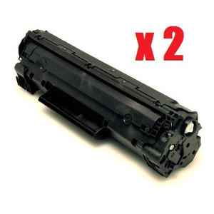 HP 35A (CB435A) New Compatible Black Toner Cartridge (1 pack of 2) HP 35A (CB435A) New Compatible Black Toner Cartridge (1 pack of 2)