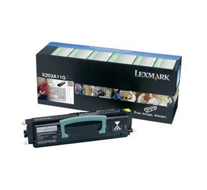 Lexmark X203A11G OEM Toner Cartridge Black - 2.5K Lexmark X203A11G OEM Toner Cartridge Black - 2.5K