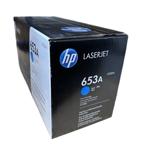 HP 653A CF321A  OEM Cyan Toner Cartridge - Genuine HP 653A CF321A  OEM Cyan Toner Cartridge - Genuine