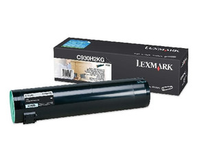 Lexmark C930H2KG OEM Toner Cartridge For C935 Black - 38K Lexmark C930H2KG OEM Toner Cartridge For C935 Black - 38K
