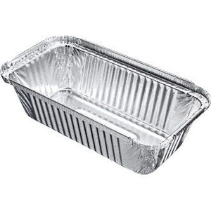Rectangular Foil Pans/Containers - 8'' x 6'' x 1.75'' - 500/case - 1.5 BLS