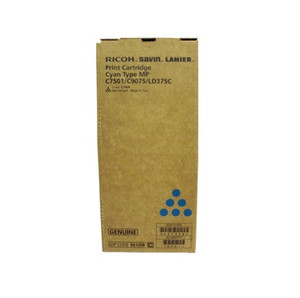 Genuine Ricoh 841358 Cyan Toner Cartridge Genuine Ricoh 841358 Cyan Toner Cartridge