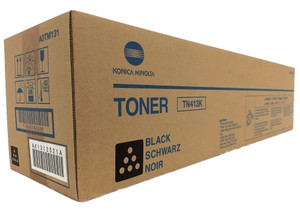 Genuine Konica Minolta A0TM131 (TN413K) Black Toner Cartridge Genuine Konica Minolta A0TM131 (TN413K) Black Toner Cartridge