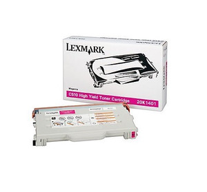 Genuine Lexmark 20K1401 OEM Toner - C510 Series High Yield Magenta Toner 6600 Yield