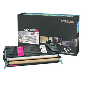 Genuine Lexmark C5200MS Magenta Laser Cartridge