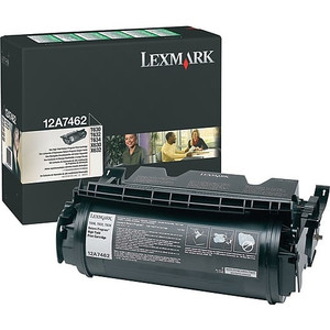 Original Lexmark 12A7462 Black Toner Cartridge High Yield Original Lexmark 12A7462 Black Toner Cartridge High Yield