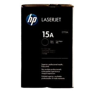 Genuine HP 15A C7115A Black Toner Cartridge Genuine HP 15A C7115A Black Toner Cartridge