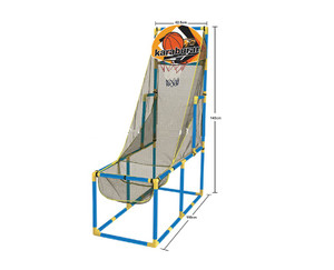 Arcade Basketball Hoop Game & Single Basketball Shootout Indoor Shot System Arcade Basketball Hoop Game & Single Basketball Shootout Indoor Shot System