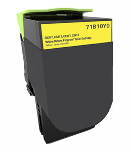 Lexmark 71B10Y0 Remanufactured Yellow Toner Cartridge Lexmark 71B10Y0 Remanufactured Yellow Toner Cartridge