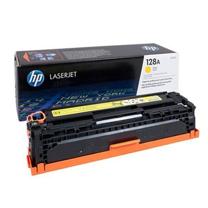 Genuine HP CE322A Yellow Toner Cartridge Genuine HP CE322A Yellow Toner Cartridge
