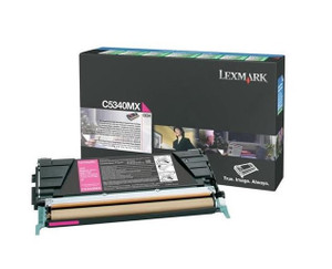 Genuine Lexmark C5340MX Magenta Toner Cartridge Extra High Yield Genuine Lexmark C5340MX Magenta Toner Cartridge Extra High Yield