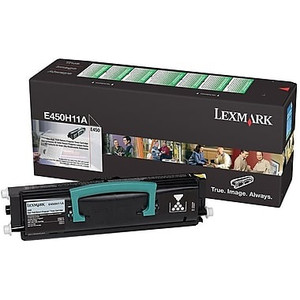 Lexmark E450H11A Original Black Return Program Toner Cartridge High Yield Lexmark E450H11A Original Black Return Program Toner Cartridge High Yield