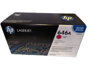 Genuine HP 646A (CF033A) Magenta Original LaserJet Toner Cartridge Genuine HP 646A (CF033A) Magenta Original LaserJet Toner Cartridge