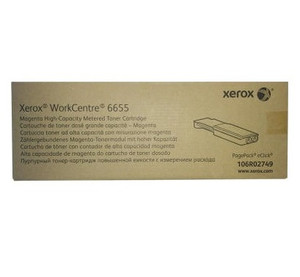 Genuine Xerox Metered 106R02749 Magenta Toner Cartridge for Xerox WorkCentre 6655, 6655i Genuine Xerox Metered 106R02749 Magenta Toner Cartridge for Xerox WorkCentre 6655, 6655i