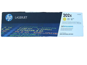 Genuine HP 202X CF502X Yellow Toner Cartridge High Yield Genuine HP 202X CF502X Yellow Toner Cartridge High Yield