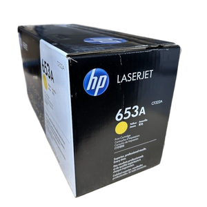 Original HP 653A CF322A  Yellow Toner Cartridge - Genuine