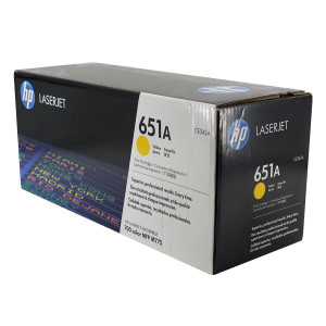 Original HP 651A, CE342A Yellow Toner Cartridge - 16K Original HP 651A, CE342A Yellow Toner Cartridge - 16K