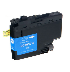 Compatible Brother LC3037C CYAN Inkjet Tank - High Yield Compatible Brother LC3037C CYAN Inkjet Tank - High Yield