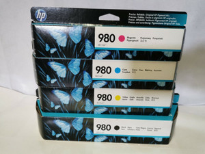 Hp 980 D8J10A D8J09A D8J08A D8J07A Ink Cartridges (1 Set) (2016
