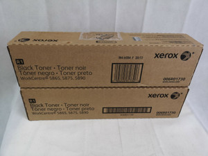 Genuine Xerox 006R01730 Black Toner Cartridges (2pcs)