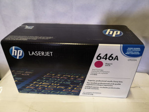 Genuine HP 647A Cf033A Magenta Toner Cartridge Genuine HP 647A Cf033A Magenta Toner Cartridge