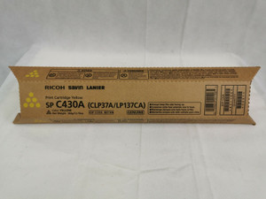 Genuine Ricoh 821106 Yellow Toner Cartridge For Sp C430A Genuine Ricoh 821106 Yellow Toner Cartridge For Sp C430A