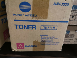 Konica Tn711M Toner Cartridge A3vu330 Konica Tn711M Toner Cartridge A3vu330