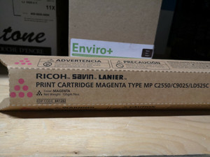 Original Ricoh 841282 Magenta Toner Cartridge Original Ricoh 841282 Magenta Toner Cartridge
