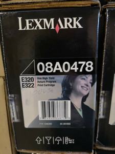 Original Lexmark 08A0478 Toner Cartridge Original Lexmark 08A0478 Toner Cartridge