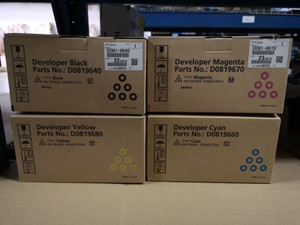 Ricoh D0819640 D0819660 D0819670 D0819680 Developer (1 Set)