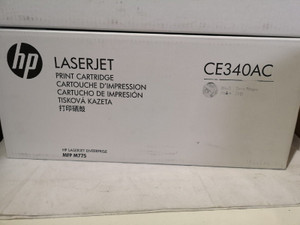 Original HP 651A Ce340a Black Toner Cartridge Original HP 651A Ce340a Black Toner Cartridge