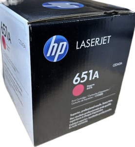 Original Hp 651A Ce343A Magenta Toner Cartridge Original Hp 651A Ce343A Magenta Toner Cartridge