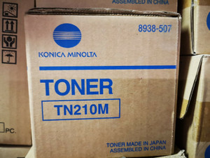 Genuine Konica Tn210M Magenta Toner Cartridge Genuine Konica Tn210M Magenta Toner Cartridge