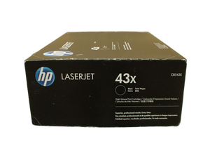 New Genuine HP 43X C8543X Black Toner Cartridge New Genuine HP 43X C8543X Black Toner Cartridge