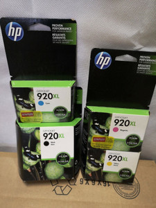 Original Genu HP 920xl Ink Cartridges (1 Set) Expired And With 120 Days Warranty Original Genu HP 920xl Ink Cartridges (1 Set) Expired And With 120 Days Warranty